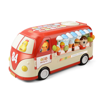 Guyu childrens early education toy simulation car bus puzzle multi-function bilingual English learning machine 1-2-3 years old