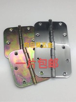 Old fashioned 3 5 inch rounded fillet iron stainless steel hinge toilet door hinge plastic steel door loose leaf hinge