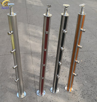 Stair handrail Stair guardrail balustrade balcony guardrail window guardrail aluminum magnesium alloy column