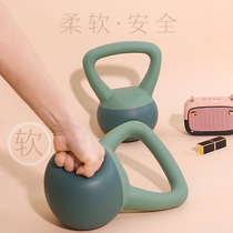 Small dumbbell ladies fitness home squat practice hip thin arm lifting pot Asian bell soft kettle men's strength trainer