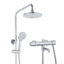 JOMOO Jiu Mu Pressurized Energy-saving Thermostatic Anti-scalding Showpipe Shower 26135