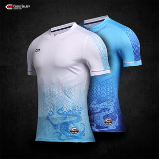 赛客球衣印号印字烫印复古足球经典国足球2018足球服上衣男 单件