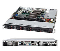 Ultra-micro CSE-113MTQ-563CB 1U chassis eight hard disk bits 2 5 inch hot plug 560W power supply