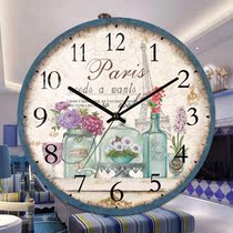 Nordic clock wall clock living room modern simple clock Wall creative fashion watch home atmospheric decoration light luxury watch