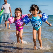 American Stearns Puddle childrens life jacket buoyancy floating water vest learning swimming safety circle in stock