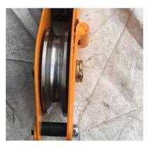 National standard heavy duty with bearing lifting fixed pulley block manual labor-saving lifting pulley wire rope pulley hook lifting ring