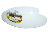 Oval Art Palette Plastic Color Palette Color Palette Color Palette Color Palette