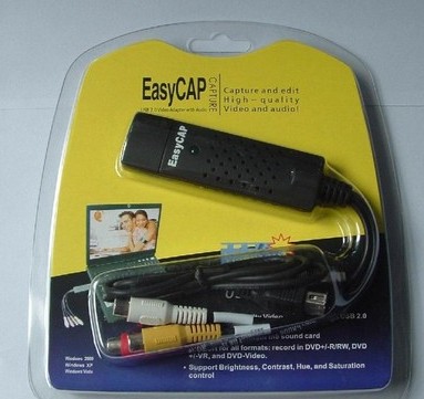 Best Taobao Agent 2021 8.48] EasyCap DC60 Single Channel USB Video Acquisition Card YZ 