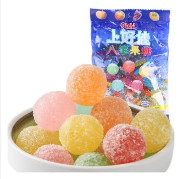 上好佳八宝果糖120g/包 八宝糖水果糖什锦硬糖 休闲婚庆喜糖果