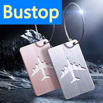 Buy 1 send 1 Luggage card Travel portable suitcase listed plane boarding Boarding Pendant Tags anti-loss hanging card