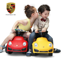 RASTAR star Porsche Porsche children Walker infant 123 years old sliding step Pig cart car twisted gas car