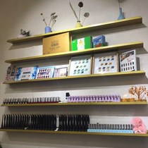 Nail shop decorations shelves for cosmetics shelves for nail polish on the wall display racks for nail polish on the wall wall hangers