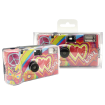 Rainbow German LOVE LOVE film machine disposable film point-and-shoot camera 27 400 Valentine Christmas gifts