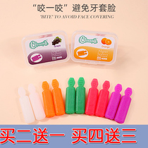 cleanpik food chewing gum orthodontic chewing stick angel age with braces face invisible teeth straightening