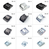 Yongning various specifications of the pressure buckle binding belt locking buckle packing belt cargo rope rope luggage adjustment buckle factory direct sales