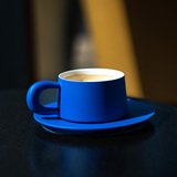 Sixteen open ◤ high-end handmade simple small exquisite ins style ceramic nordic mug latte kabu coffee cup