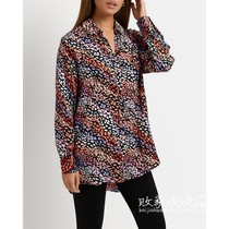 UK 02 07 Brands Women Dress New Fashion Shatter Long Sleeve Loose 100 Lap Shirt
