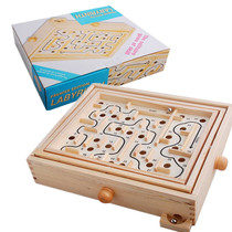 Childrens Puzzle Walking Labyrinth Intelligence Large Ball Bearing Track Special Force Patience Training Kindergarten Desktop Toys
