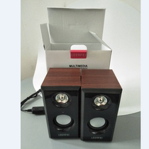 Special offer D092 wooden small speaker subwoofer USB audio Desktop laptop computer accessories promotion