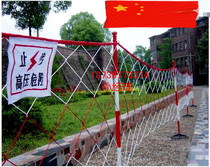 Special price safety net isolation network red and white security warning network nylon rope fence power Safety Protection Network