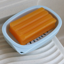 Large soap box Simple soap box drain soap rack double soap tray toilet household laundry soap box