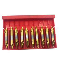 Hongfeng titanium-plated cobalt-containing center drill stainless steel special spiral center drill bit A1 A1 5 A2 A3 A4A5