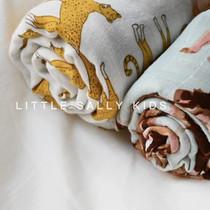 ins Wind baby organic cotton bamboo fiber towel newborn bag anti-shock newborn bag towel soft and breathable