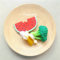 Jemibaby Spain Oli Carol baby bite fruit avocado bite music tooth gum molars
