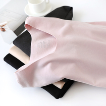  Heating de velvet thermal underwear womens plus velvet top autumn clothes round neck bottoming shirt seamless autumn and winter tight slim