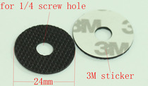 1 4 Inch screw special rubber pad back with 3m strong sticker 5D2 accessories photography accessories