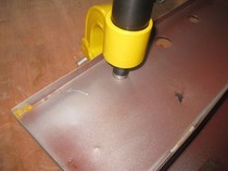 Hydraulic hole opener manual punch-free portable hydraulic punching machine small portable punch vertical simple