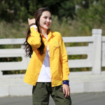 Outdoor slim quick-drying shirt womens long sleeve jacket hiking fast-drying clothes sunscreen breathable sweat-absorbing quick-drying clothes Spring
