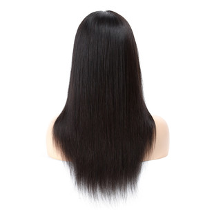9a lace front human hair wigs straight hair wig 假发头套女