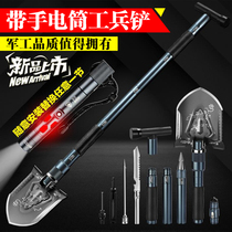 Sapper shovel multi-functional outdoor products China special military shovel army version of the original manganese steel folding car shovel