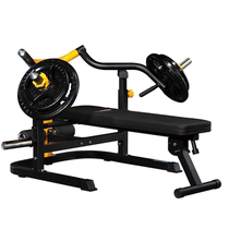 Household integrated trainer maintenance-free bench press squat training strength combination fitness equipment