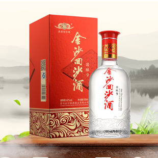 金沙回沙酒国酿9浓香型白酒粮食酒贵州酒水42度500ml