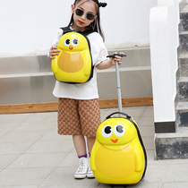 Childrens trolley case boy 16 inch cartoon girl backpack travel suitcase foreign style fashion travel custom schoolbag