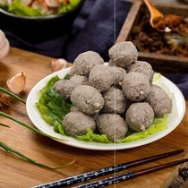 Chaoshan Beef Tendon Balls Authentic Hand-made Beef Tendon Balls Chewy and Chewy 500g Hot Pot Meatballs Hot Pot Ingredients