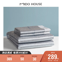 Summer mat ice silk mat three piece set summer foldable machine washable 1.5m ice silk mat 1.8m bed