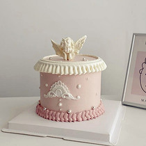 520 confession little Angel chocolate aromatherapy turn sugar cake shape mold large Angel silicone mold wings