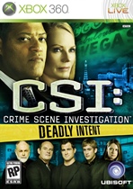 xbox360 game disc crime scene investigation: Fatal Intent Crime (5 out of 6 Shunfeng)