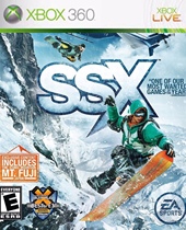 XBOX360 game disc SSX extreme skiing (buy 5 and ship with 6 SF)