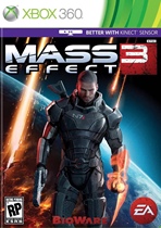 Xbox360 game disc mass effect 3 Chinese version somatosensory double disc (5 start 6)