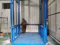 Rail lift Simple cargo elevator Electric hydraulic lifting platform Factory warehouse Shopping mall Fixed lift