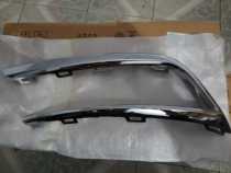 Skoda 18-20 new Octavia rear bar backflow plate bright strip original