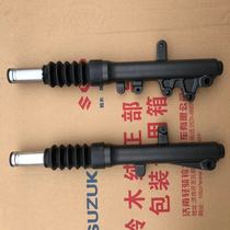 Light riding Suzuki original UY125 shock-absorbing disc brake drum brake suspension front fork assembly Black Original