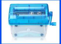 Small paper shredder Office mini small hand-held office household portable hand-operated paper file shredder A6
