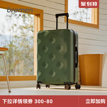 Bulaimei suitcase Female small suitcase large capacity mute universal wheel lightweight trolley box suitcase 20 inch boarding