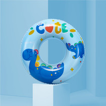 Jardine Little Dinosaur Childrens Swimming Circle 3-12 Years Old Playing on the Inflatable Toy Mens and Women Beach Swimming Pool Baby Swimming Ring