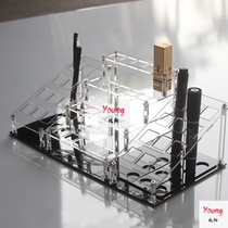 Acrylic multi-function makeup rack Lipstick lipstick Lip glaze storage display Mascara Eyeliner Eyebrow pencil display rack